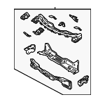 BJ0J53500L - Body: Cowl Panel for Mazda: Protege, Protege5 Image