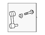 MEF3711 - Suspension: Motorcraftâ„¢ Stabilizer Link for Ford Image