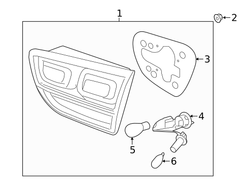 Combination Lamps for 2019 Kia Sorento #0