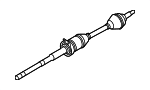 CA5Z3B436A - Front Drive Axle: Cv Axle Assembly for Ford: Flex, Taurus, Taurus X | Lincoln: MKS | Mercury: Sable Image