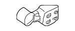 2761165D00 - Suspension: Axle Housing Mount Bracket for Suzuki Image