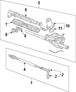 53602S5TG01 - Steering: Motor for Honda: Civic Image