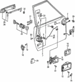 38385SA6003 - : Actuator, R Front Door Lock for Honda Image