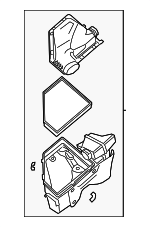 13718635100 - : Air Cleaner Assembly for BMW Image