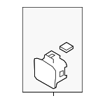 13718580421 - Engine: Grille for BMW: 230i, 230i xDrive, 330e, 330e xDrive, 330i, 330i xDrive, 430i, 430i Gran Coupe, 430i xDrive, 430i xDrive Gran Coupe, M2, M240i, M240i xDrive, M340i, M340i xDrive, M440i, M440i Gran Coupe, M440i xDrive, M440i xDrive Gran Coupe Image
