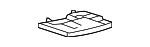 85621675 - Body: Seat Belt Trim Bezel for GM Image