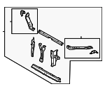 53029FJ0939P - : Radiator Support for Subaru: WRX, WRX STI Image