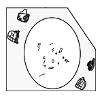 PJ6Z3600KC - : Steering Wheel for Ford: Escape Image