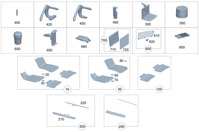 2978990000 - Interior Equipment: Flacon for Mercedes-Benz: 300C, 300CD, 350SD, AMG GT 43, AMG GT 53, AMG GT 63, AMG GT 63 S, AMG GT 63 S E Performance, C300, C350e, C400, C43 AMG, C450 AMG, C63 AMG, C63 AMG S, C63 AMG S E Performance, CLE300, CLE450, CLE53 AMG, CLS450, CLS53 AMG, E300, E350, E400, E43 AMG, E450, E53 AMG, E63 AMG S, EQE 350, EQE 350 SUV, EQE 350+, EQE 350+ SUV, EQE 500, EQE 500 SUV, EQE AMG, EQE AMG SUV, EQS 450, EQS 450 SUV, EQS 450+, EQS 450+ SUV, EQS 580, EQS 580 SUV, EQS AMG, GLC300, GLC350e, GLC43 AMG, GLC63 AMG, GLC63 AMG S, GLC63 AMG S E Performance, GLE350, GLE450, GLE450e, GLE53 AMG, GLE580, GLE63 AMG S, GLS450, GLS580, GLS63 AMG, Maybach EQS 680 SUV, Maybach GLS600, Maybach S550, Maybach S560, Maybach S580, Maybach S600, Maybach S650, Maybach S680, S450, S500, S550, S550e, S560, S580, S580e, S600, S63 AMG, S63 AMG E Performance, S65 AMG Image