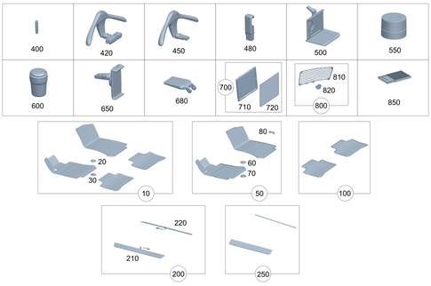 Interior Equipment for 2021 Mercedes-Benz GLC43 AMG #0