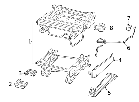 Tracks & Components for 2018 Jeep Wrangler JK #1