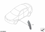 51768063027 - : Air Duct, Front Side Panel, Left for BMW Image