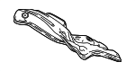 17167F0040 - Exhaust: Heat Shield for Toyota Image
