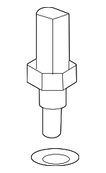 37870RTA005 - Cooling System: Temp Sensor for Honda: Accord, Accord Crosstour, Civic, Crosstour, Element, Fit, HR-V, Odyssey, Passport, Pilot, Ridgeline, S2000 Image