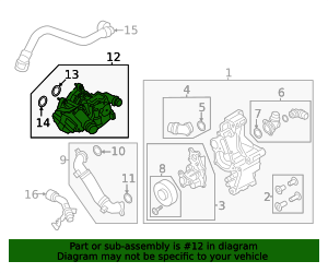 2024-2026 BMW Thermostat Unit 11-53-9-896-578 | OEM Parts Online