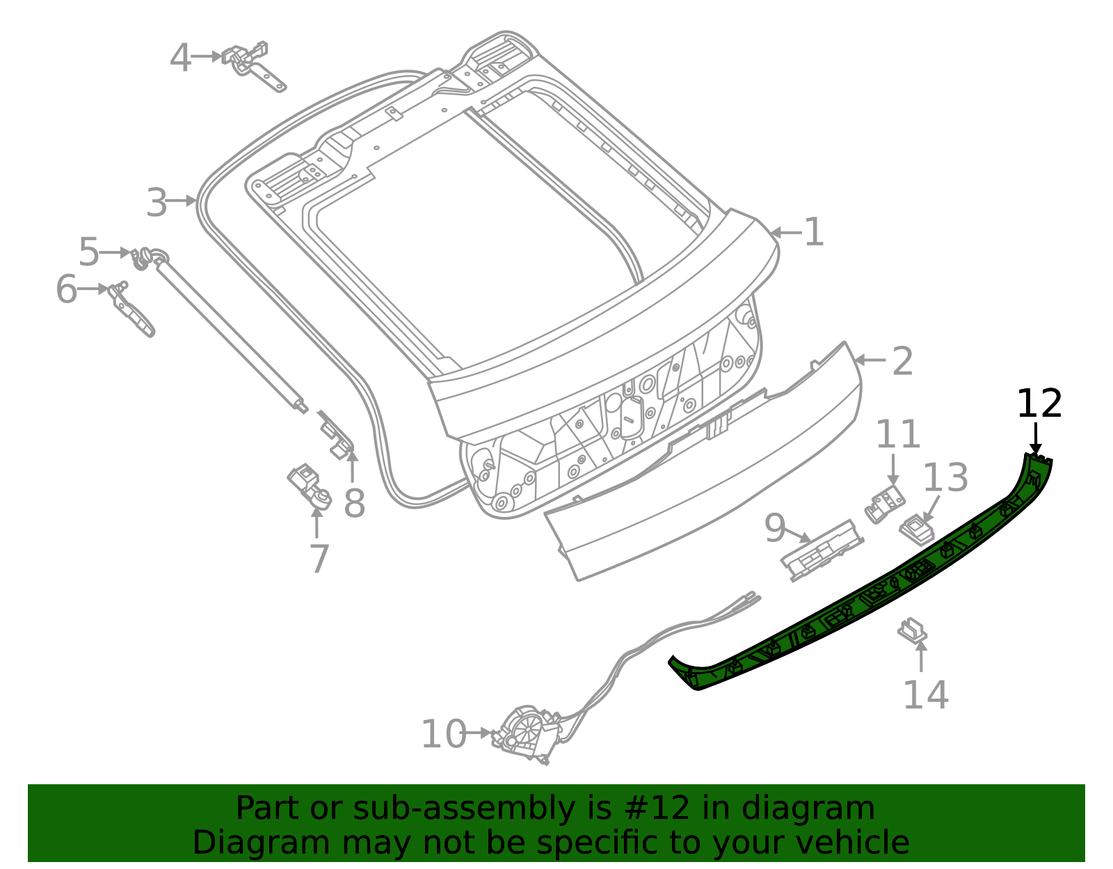 51135a44617 - 2020-2023 BMW X6 Handle (51-13-5-A44-617) | BMW of