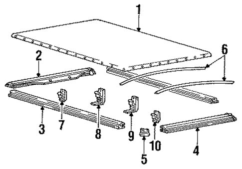 Pick UP Box Cover for 1991 GMC Syclone #0