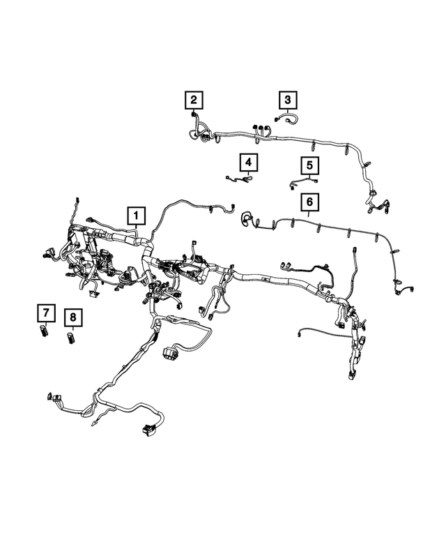 68430375AD - : Instrument Panel Wiring for Mopar Image