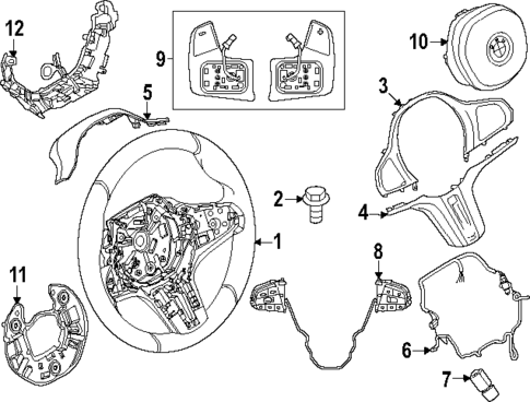 Steering Wheel & Trim for 2024 BMW 230i xDrive #0