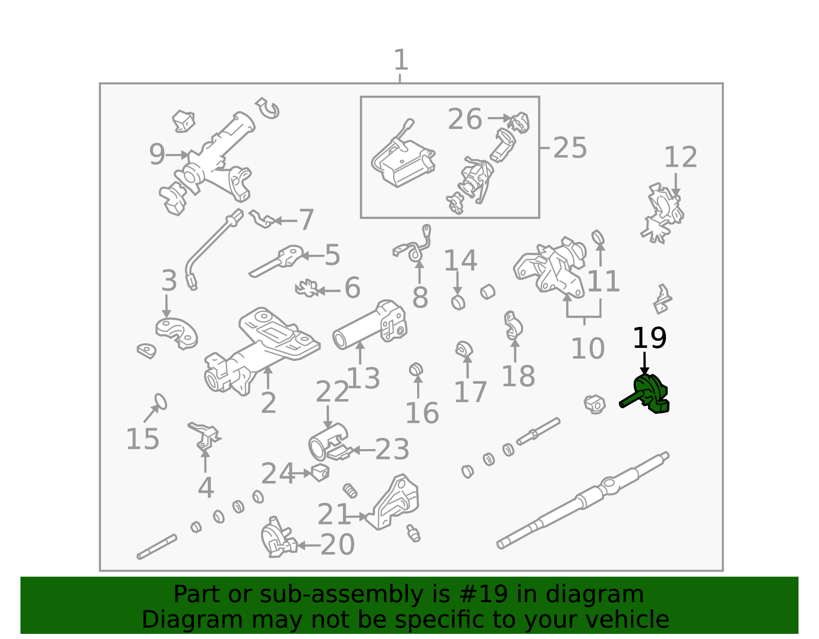 89231-50060 - High-Quality Steering Column Tilt Motor for 2004-2006 ...