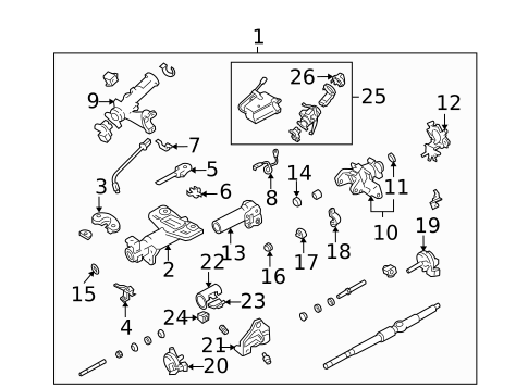 Housing & Components for 2006 Lexus LS430 #0