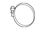 LR178970 - Engine: Turbocharger Clamp for Land-Rover Image image