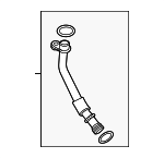 LR175458 - Engine: Oil Return Tube for Land-Rover Image image