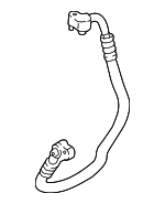 64539337130 - HVAC: Pressure Hose for BMW: 230i, 230i xDrive, 320i, 320i xDrive, 330i, 330i GT xDrive, 330i xDrive, 430i, 430i Gran Coupe, 430i xDrive, 430i xDrive Gran Coupe, M2 Image
