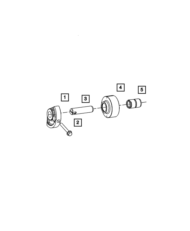 5143926AA - Getrag Manual Transmission 6 Speed: Support for Mopar Image