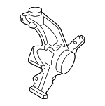 1K0407256P - : Steering Knuckle for Volkswagen: Jetta Image