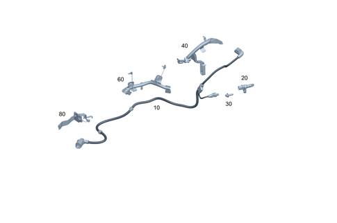 Rear Axle Wiring for 2020 Mercedes-Benz A220 #0