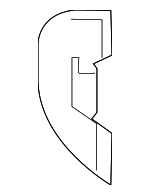 5Q1820892 - HVAC: Bracket for Audi: TT Quattro, TT RS Quattro, TTS Quattro Image