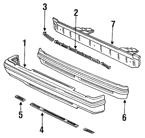 Bumper Assembly for 1985 Toyota Celica #0