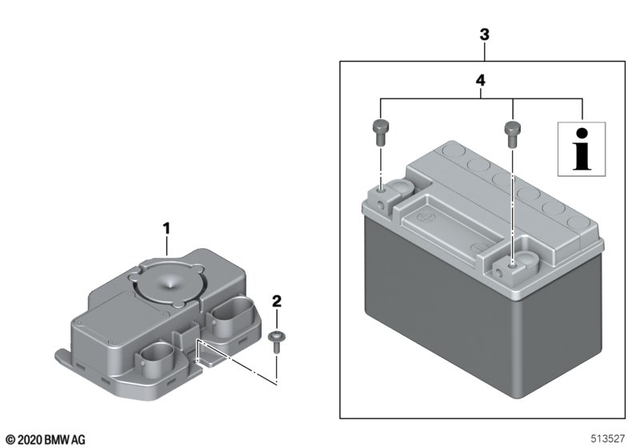 65755A958C2 - Maintenance &amp; Technology: Control Unit Dwa - Dwa8 basic for BMW-Motorrad Image