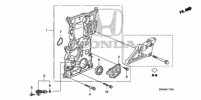 Chain Case for 2011 Honda CR-V #0