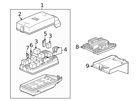 Electrical Components for 2002 Saturn Vue #0