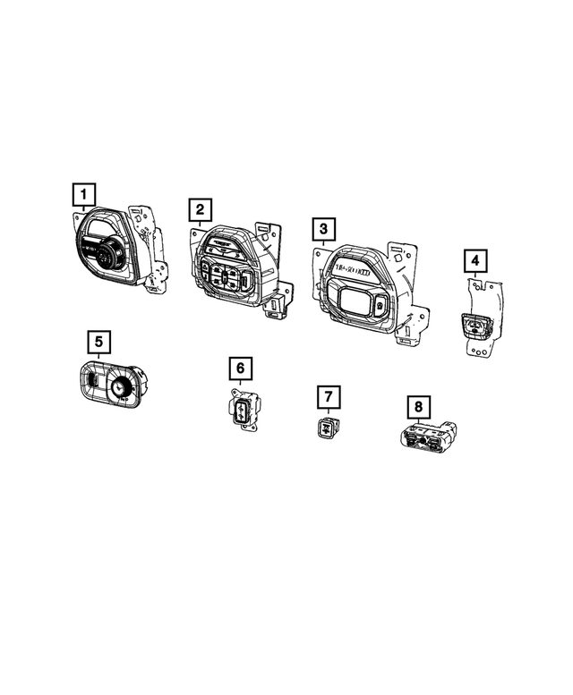« 68503755AD –  : Transmission Selecteur pour Mopar Image »