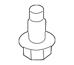 LR033409 - Exhaust: Center Shield Bolt for Land Rover: Discovery, Discovery Sport, Range Rover, Range Rover Evoque, Range Rover Sport, Range Rover Velar Image