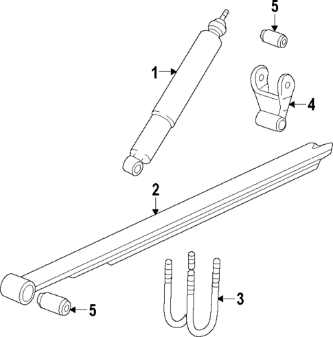 Rear Suspension for 2014 Ford F-150 #1