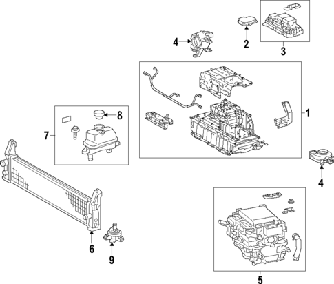 Battery for 2013 Lexus GS450h #0