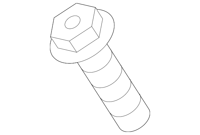 Upper Reinforced Bolt - Porsche (N-911-572-02)