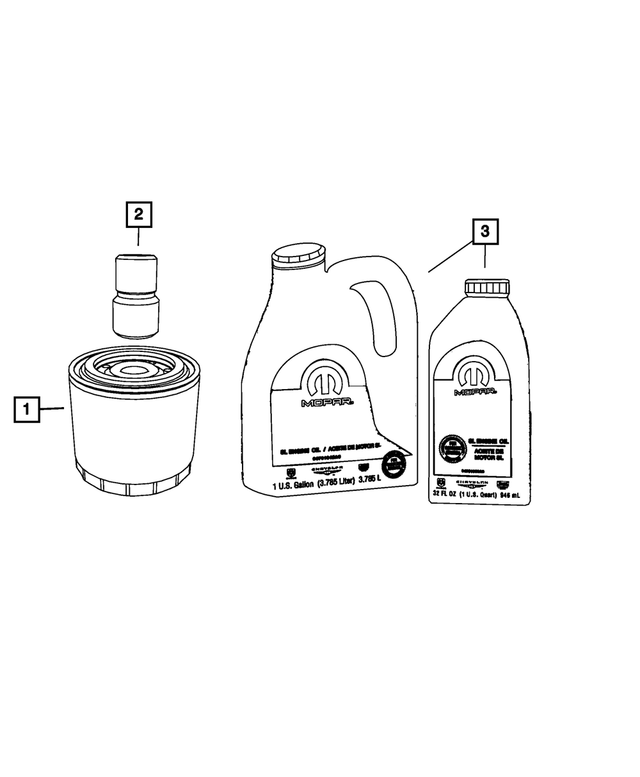 LP892339BE - Engine: Engine Oil Filter for Chrysler: 300 | Dodge: Challenger, Charger, Durango | Jeep: Cherokee, Compass, Grand Cherokee, Grand Cherokee L, Grand Wagoneer, Wagoneer, Wrangler | Ram: 1500, 1500 Classic, 2500, 3500, ProMaster City Image