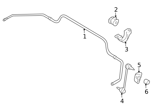 Stabilizer Bar & Components for 2011 Nissan GT-R #0