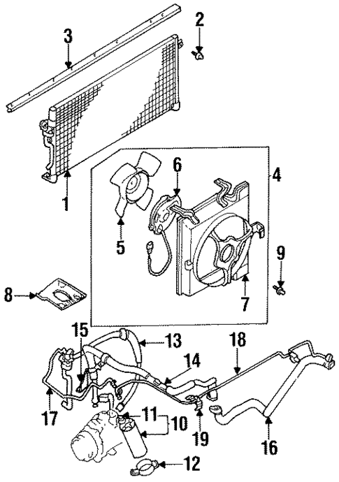 Switches & Sensors for 1995 Mitsubishi Mirage #0