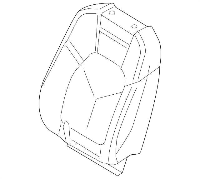Seat Back Cover - Porsche (9Y0-881-806-BT-OX3)