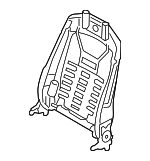 PAB881045B - Body: Seat Back Frame for Porsche: Cayenne Image