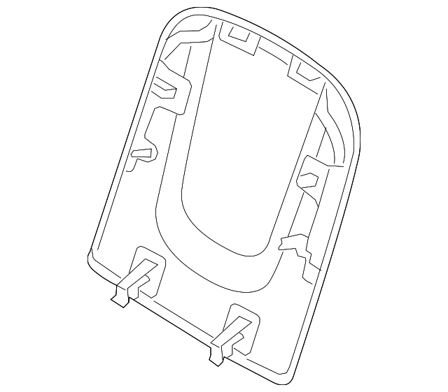 Seat Back Panel - Porsche (9Y0-881-989-AB-1D0)