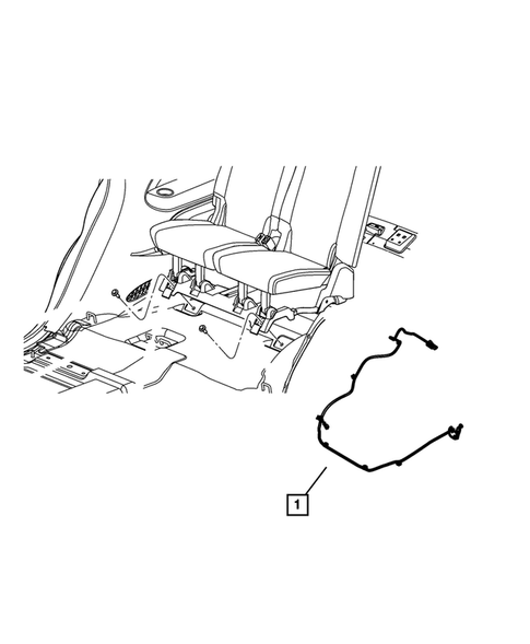 Wiring-Body and Accessories for 2012 Dodge Durango #4