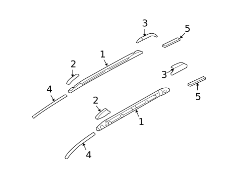 Luggage Carrier for 2006 Kia Sedona #0