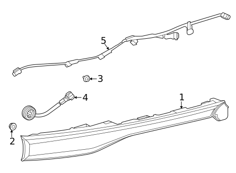 Gate Mounted Stop Lamps for 2023 Toyota Venza #0